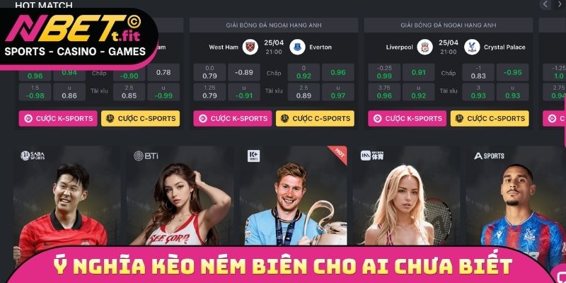 Hiểu ý nghĩa kèo ném biên cho ai chưa biết