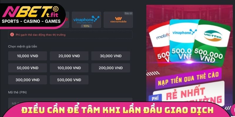 Vài điều cần để tâm khi lần đầu giao dịch